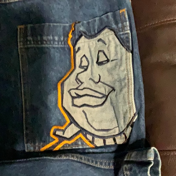 FUBU PLATINUM Fat Albert jeans size 36 - Picture 5 of 6